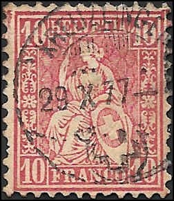 Suiza # 53 1867