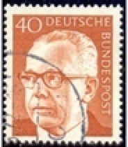 Alemania #1032 1970