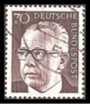 Alemania #1035 1970