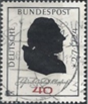Alemania #1143 1974  "Friedrich Gottlieb Klopstock - Poeta"