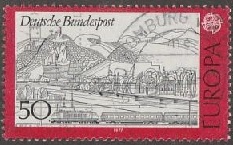 Alemania #1249 1977