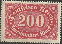 Alemania #157   1922  Nueva