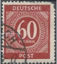 Alemania #552 1946