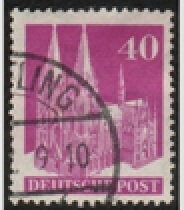 Alemania #651 1948