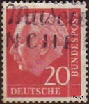 Alemania #710 1954