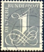 Alemania #737 1955