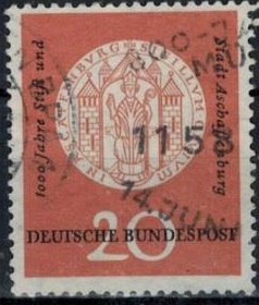 Alemania #765 1957