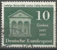 Alemania #768 1957