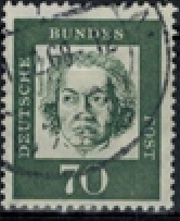 Alemania #835 1961