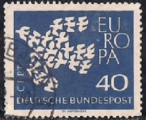 Alemania  #845 1961