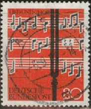 Alemania #849 1962