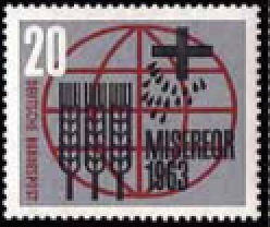 Alemania #856 1963