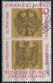 Alemania #998 1969