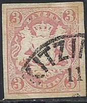 Alemania A Bavaria #16 1867