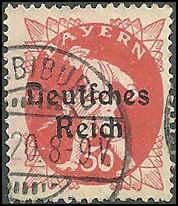 Alemania A Bavaria #262 1920