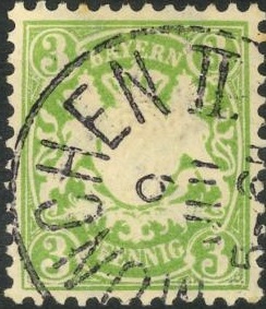 Alemania A Bavaria #48 1881