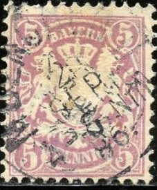 Alemania A Bavaria #49 1881