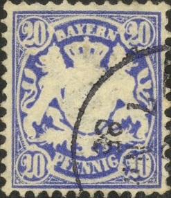 Alemania A Bavaria #51 1881
