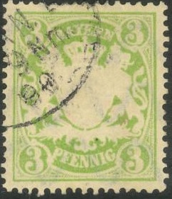 Alemania A Bavaria #59 1881
