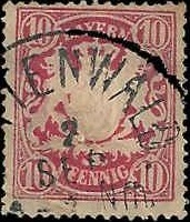 Alemania A Bavaria #63 1888