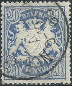 Alemania A Bavaria #64 1888