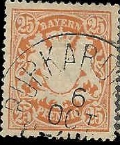 Alemania A Bavaria #66 1888