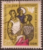 Alemania Republica Democratica #1118  1969