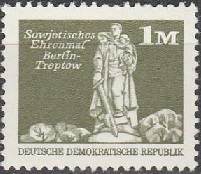 Alemania Republica Democratica #1617  1974  21x171/2mm