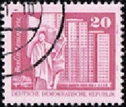 Alemania Republica Democratica #2074  1980