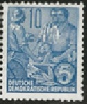 Alemania Republica Democratica #227  1954