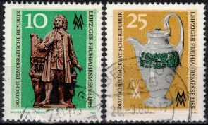 Alemania Republica Democratica #2461 - 2462 1985  Serie completa.