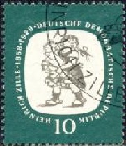 Alemania Republica Democratica #381  1958