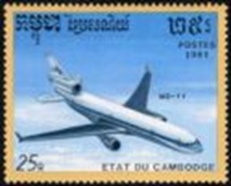 Cambodia #1153  1991