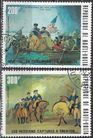 Alto Volta #C209 - C210 1975  CTO "Bicentenario de la independencia de Estados Unidos"