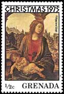 Granada #684 1975  "La Virgen y el Niño, de Filippo Lippi"