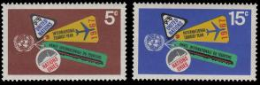 Naciones Unidas Nueva York #175-176  1967