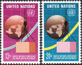 Naciones Unidas Nueva York #274-275  1976