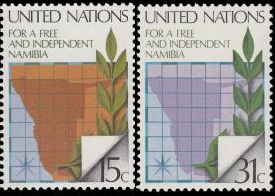 Naciones Unidas Nueva York #312-313  1979