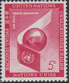 Naciones Unidas Nueva York #C6  1959