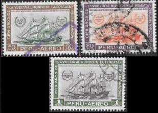 PERU #C169-C171 1961