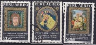 PERU #C213-C215  1967