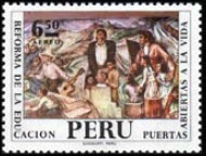 PERU #C335  1972