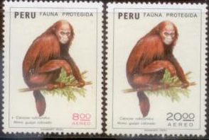 PERU #C411-C412 1974