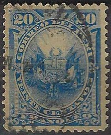 Peru # 112 1886