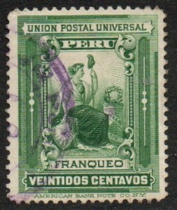 Peru #J34 1899 Usada