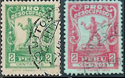 Peru #RA17-RA18 1931