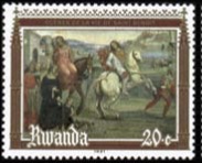 Ruanda  #1051  1981