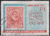 Chile #C289   1968
