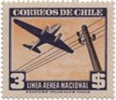 Chile #C85   1943