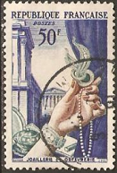 Francia #714 1954